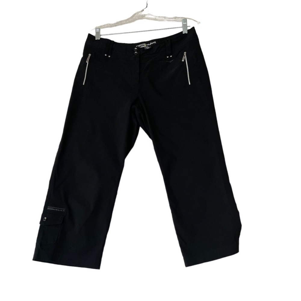 Jamie Sadock Women’s Black Capri Golf Pants Sz 8